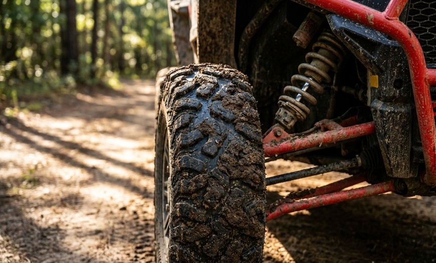 Image 3: Enjoy High-Performance Full UTV Rental in Rugged Terrain
