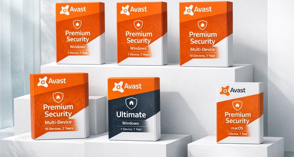 Avast Premium Security or Ultimate | 1–10 Devices, 1 or 2 Years