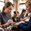 Image 7: Pamper Yourself: Basic or Classic Mani-Pedi with Vinylux Polish