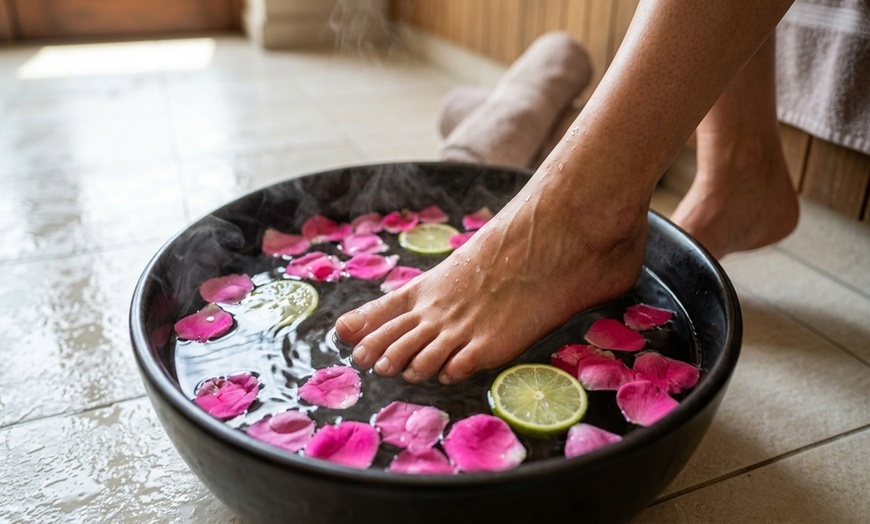 Image 2: Enhance Yourself with Pedicure and Foot Massage or Gel Manicure