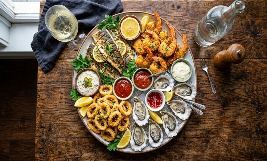 Image 7: Explore Cajun Seafood Dining with Dine-In Food and Drink