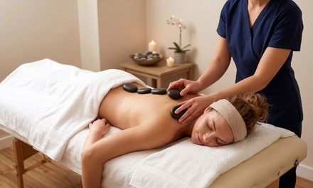 One 60-Minute Deep Tissue Massage with Hot Stones - Flow touch therapy by Gabby