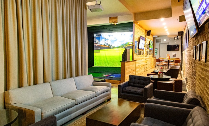 Image 6: Experience 1 Hr Golf Sim and/or Pizza & Beer with Spend $20, $40, $100