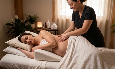 One 60-Minute Prenatal Massage with Aromatherapy & Nourishing Massage Cream - Carolina Gosselin Lmt