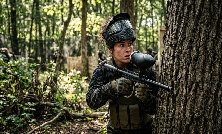 Image 5: Experience Thrilling Paintball Packages for One, Two, Four, or Ten Players