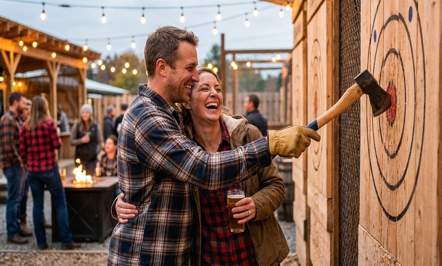 Image 2: Up to 20% Off on Axe Throwing at iSmash Tampa