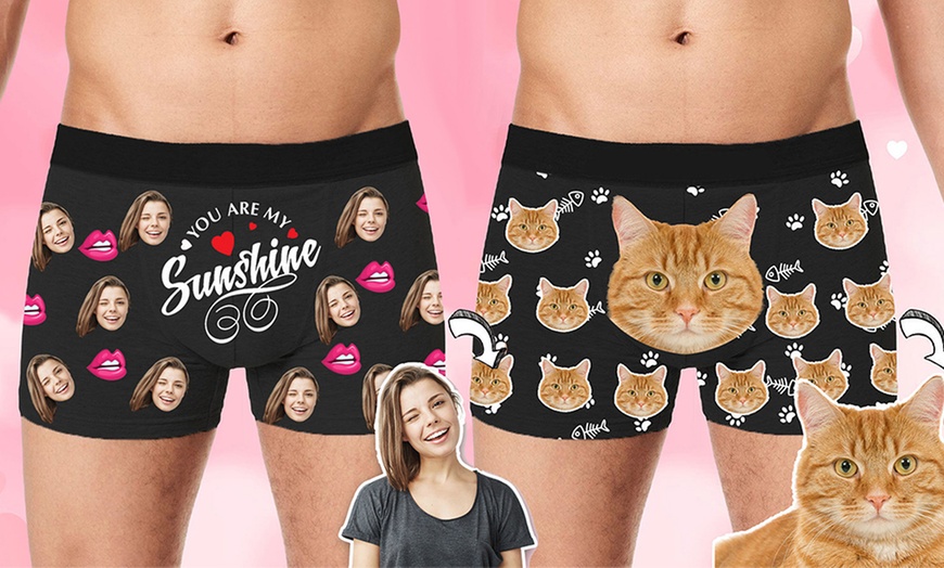 Image 9: Up to 89% Off Custom Photo Underwear from Justyling