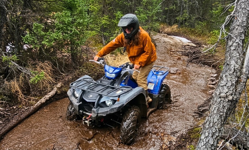Image 4: Enjoy ATV or UTV Scenic Tours in the Real Alaskan Backcountry