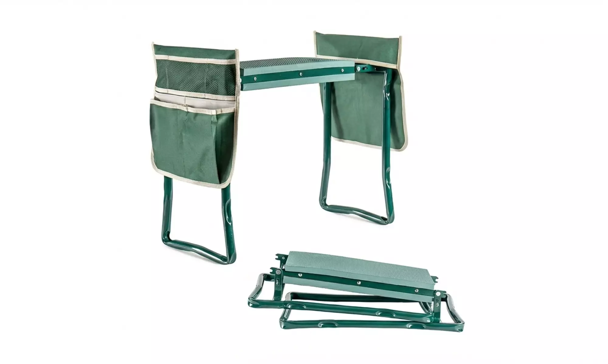 Tabouret et agenouilloir de jardin 2 en 1 pliable