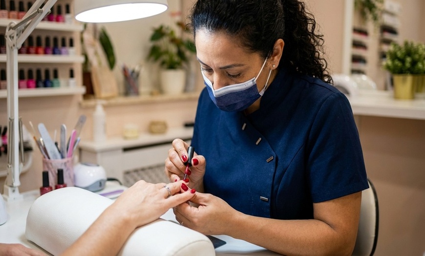 Image 8: Shellac Manicure or Combo with Classic Pedicure Options