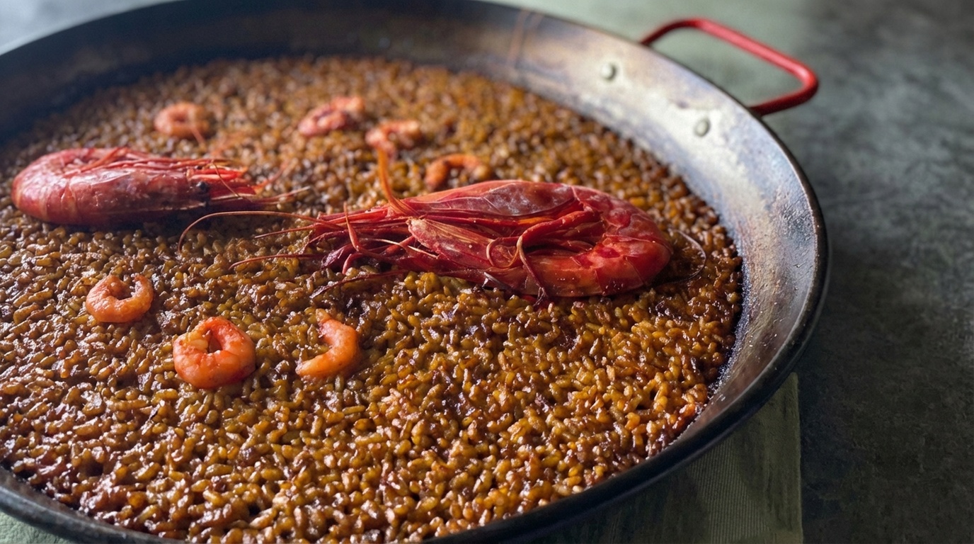 Menú de arroz a elegir con tapas y copa de vino para 2 o 4 personas