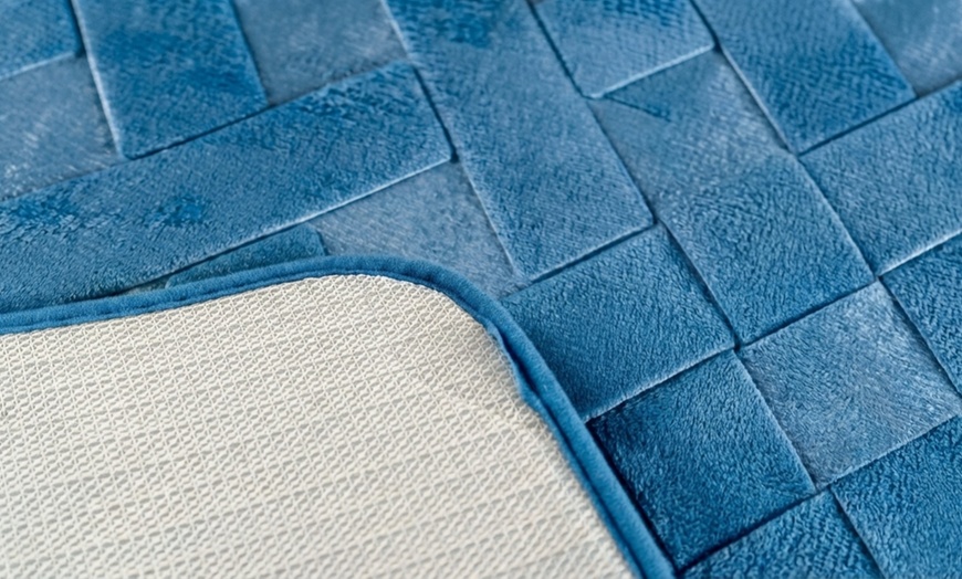 Image 6: Juego de 3 alfombrillas absorbentes de secado rápido para el baño