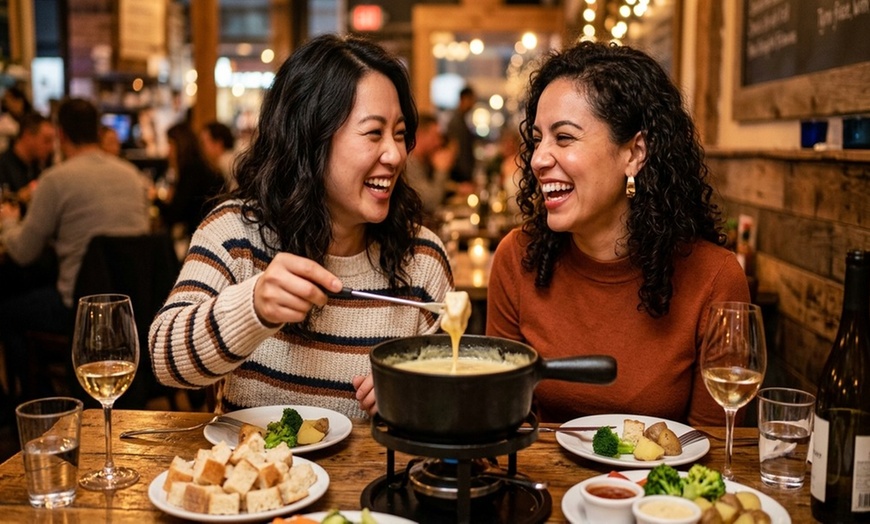 Image 4: 90-Minute French Fondue Experience for Two with Cheese & Chocolate