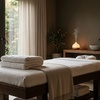 Image 2: Deluxe, Therapeutic, or Combo Body-Work Package with Essential Oil, Hot Towel, and Hot Stone Treatment. Save Up to 61%
