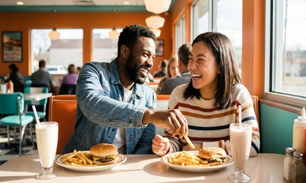 $20 Toward Burgers, Melts, and Shakes for Two - Johnny Rockets