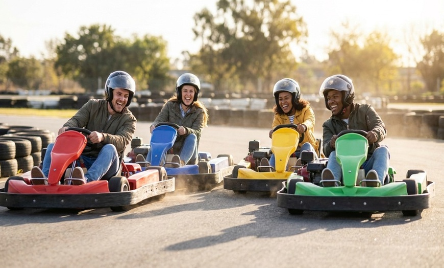 Image 2: Laser Tag, Go-Karts, Bumper Cars and Arcade for 1, 2, or 4 at The Edge