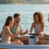 Image 6: Sail into Adventure: Cruise the Waves with Donut Boat Rentals!