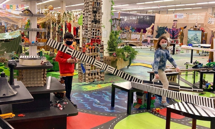 Image 2: Visit DoodleHATCH Interactive Art Museum with options for families of two, four, or six. Enjoy up to 47% off