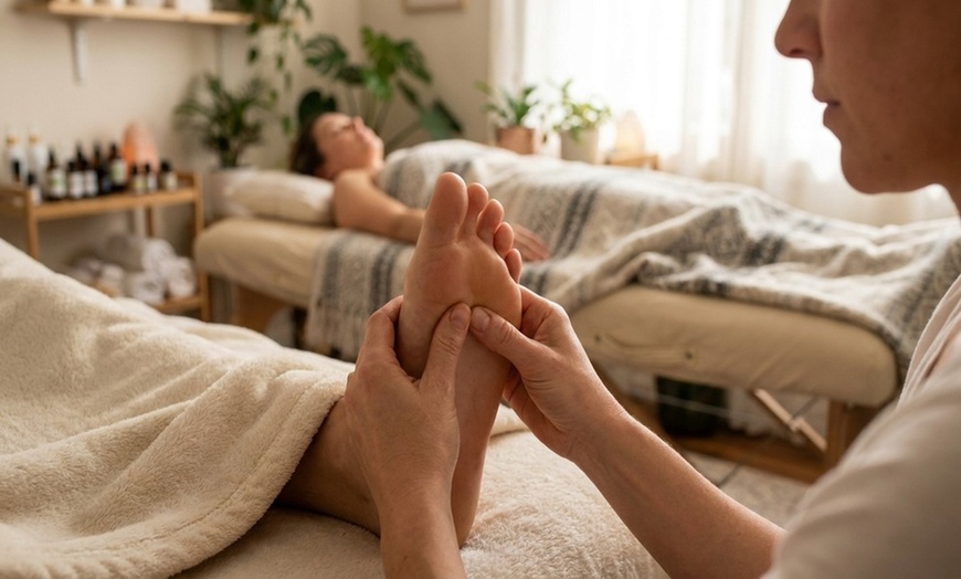 Image 7: Get a One 30 or 60-min Reflexology, Aromatherapy & Foot Detox or Guide