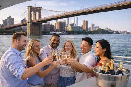 60 Minute Unlimited Prosecco Cruise - NY Skyline Operating LLC in New York