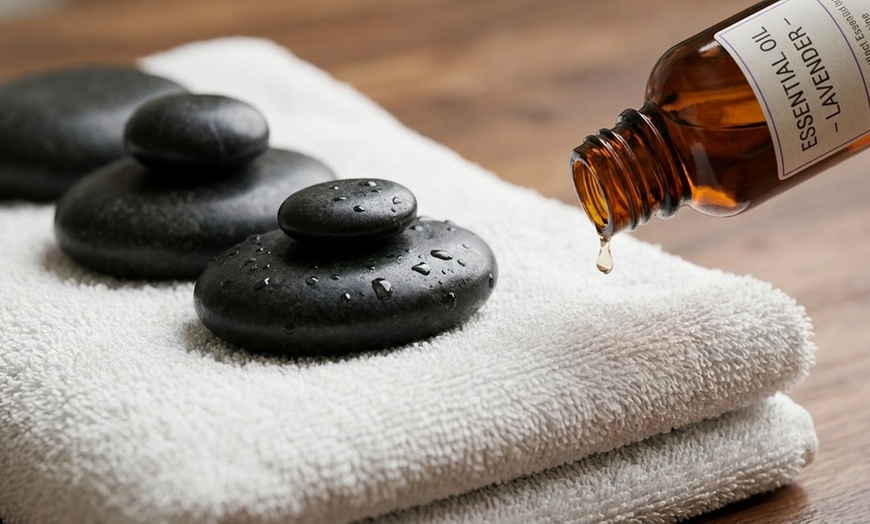Image 7: 60, 75 or 90-Minute Deep Tissue Massage w/ Hot Stones & Essential Oils