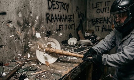 20 Minute Rage Session for 2 People - Smash It Rage Room
