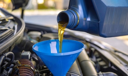 Full Synthetic Oil Change with Standard Filter - Up to 5 Quarts - Grease Monkey 1534