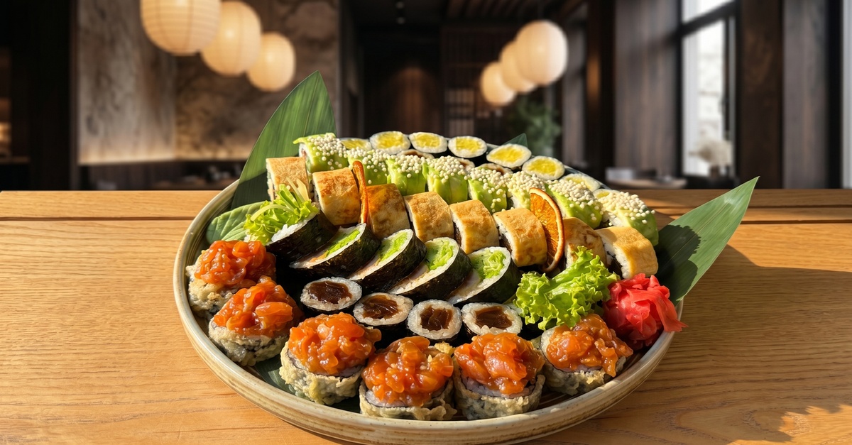 Zestawy sushi w 3 wariantach do wyboru: Solo, Duo i Hoso