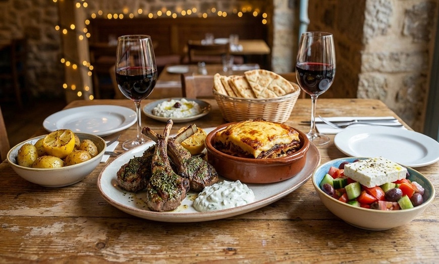 Image 2: Greek Prix Menu for Two: Taste Authentic Greek Cuisine