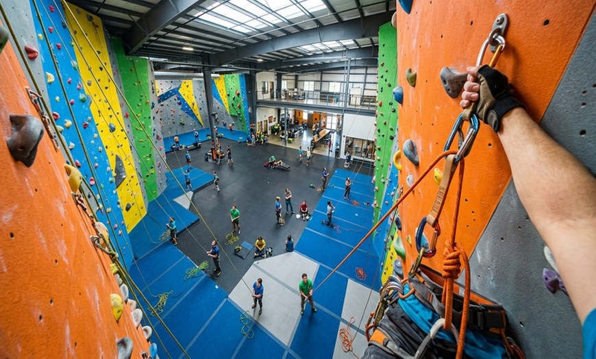 Image 3: Indoor Rock Climbing & Bouldering - Conquer New Heights in the Midwest