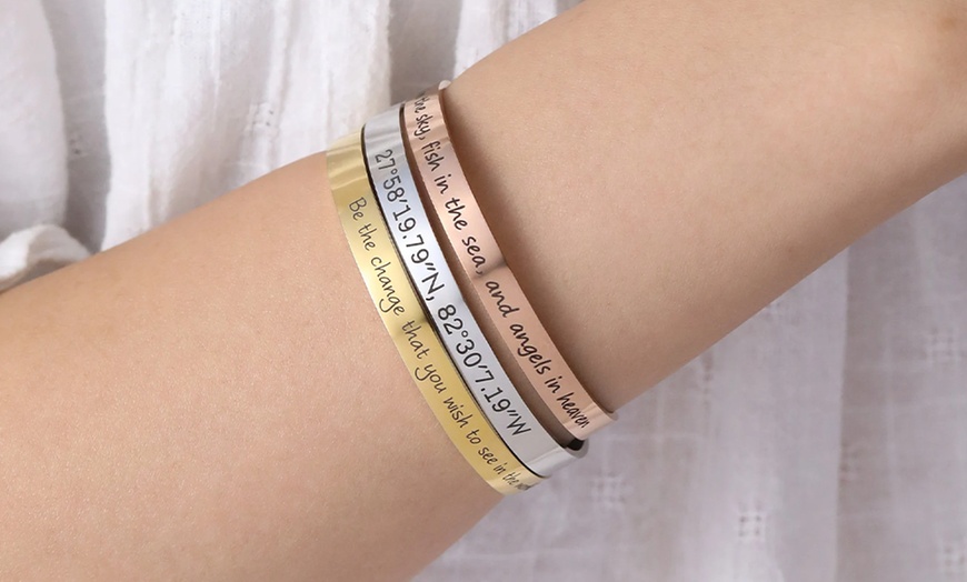 Image 5: Personalized 1- or 2-Pack Custom Jewelry: Elegant & Heartfelt Gifts