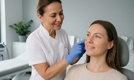 WITHOUT NUMBING CREAM: Treatment for one skin irregularity- skin tags, red cherry angioma, DPN's, milia, capillaries. - Refined Renewal Day Spa