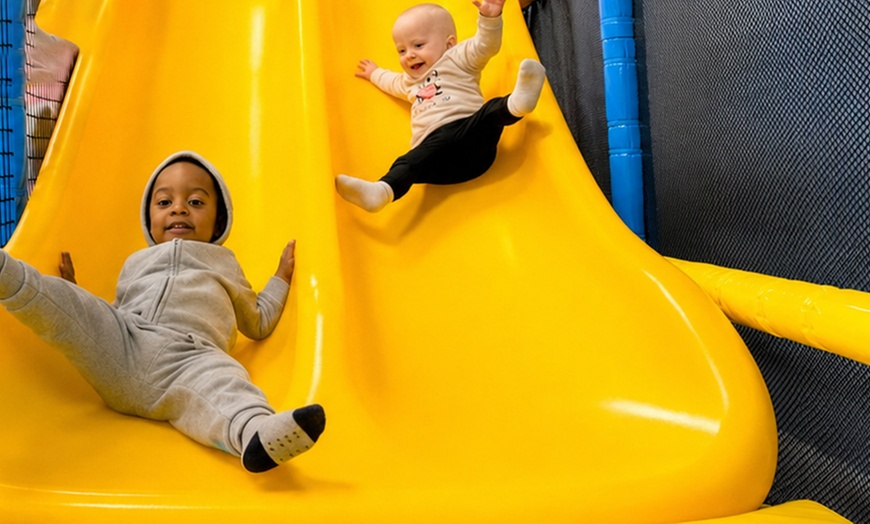 Image 6: Admission for One to Indoor Playground with Sandbox, Slides, and More
