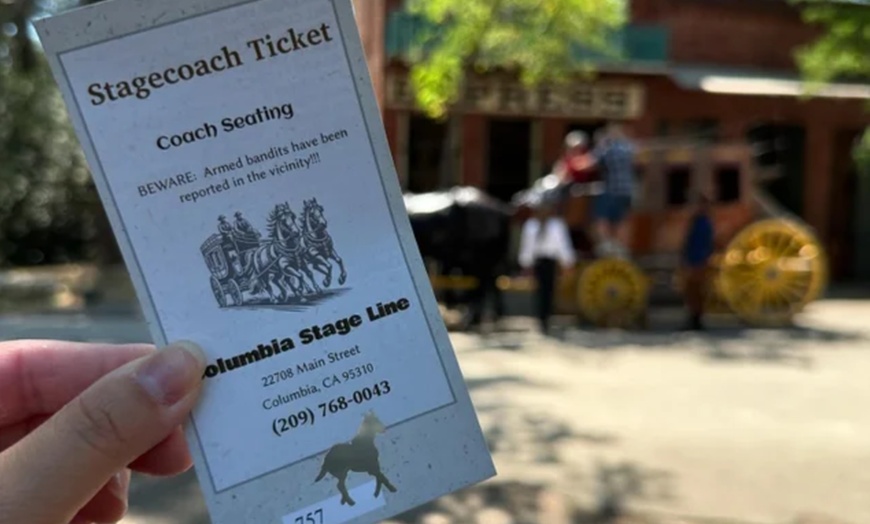 Image 8: Wild West Stagecoach Rides – Columbia State Historic Park