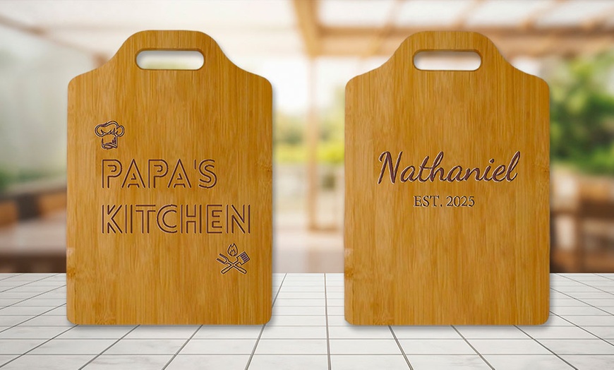 Image 12: One Or Two Custom Cutting Board from Justyling