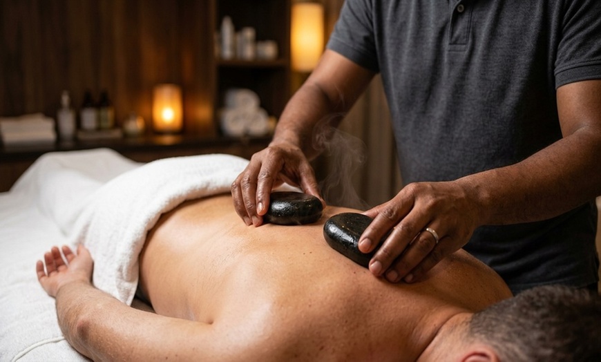 Image 4: Relax with 60-Min Foot Deluxe Massage, Combo or Couple Massage with Hot Stones, Foot Scrub & Foot Soak Up to 30% Off