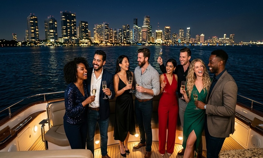 Image 2: Night Yacht Party Deals & Discounts in Miami Beach