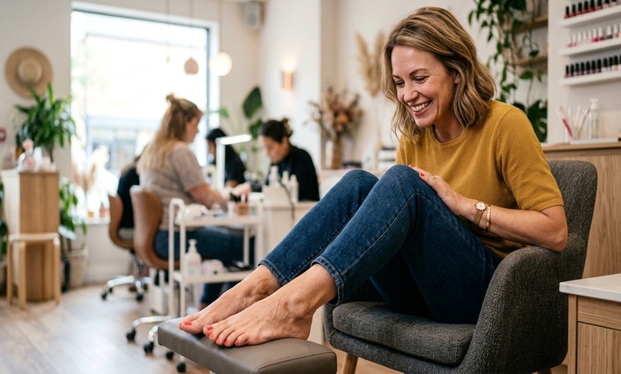 Image 4: Enhance Yourself with Pedicure and Foot Massage or Gel Manicure