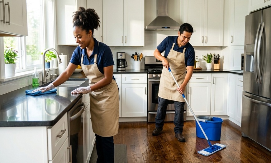 Image 2: Three, Four or Six Hours of House Cleaning Services with Two Cleaners