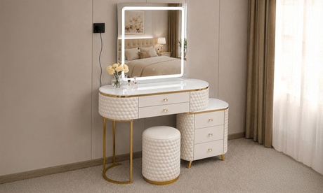 Slidingwardrobe4u SW2 Grey Dressing Table