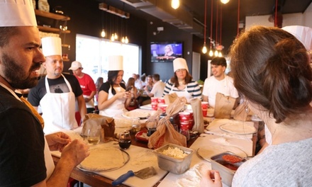 Pizza-Making Class for Four with One Drink Per Person - Pummarola Miami Beach