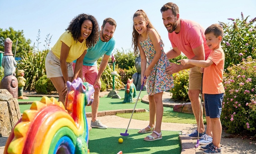 Image 2: 18 Holes of Mini-Golf at Magoo's Ice Cream with a Treat