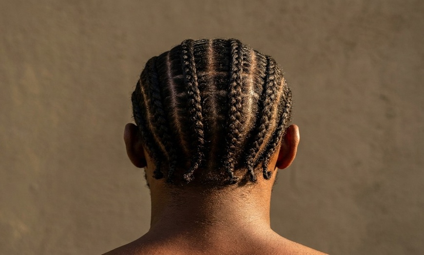Image 6: Men's Haircuts, Fades, Bleach & Tone, & Braids for a Refined Look