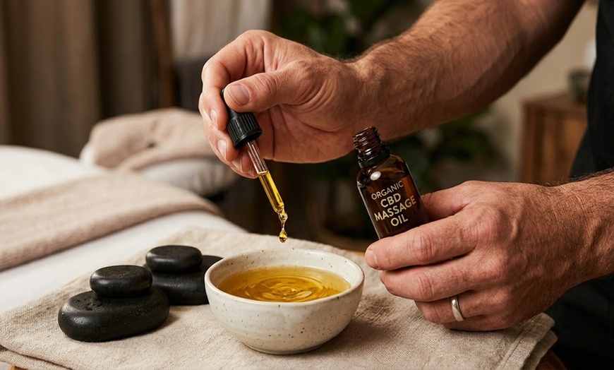 Image 6: 60 Minute Deep Tissue Massage with CBD Oil or Couples Massage