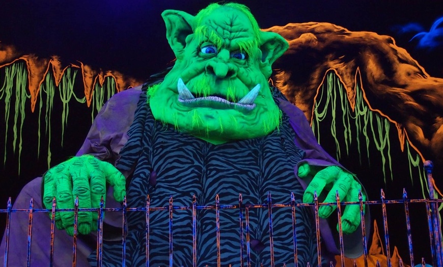 Image 2: Glow-in-the-Dark Monster Mini Golf 
