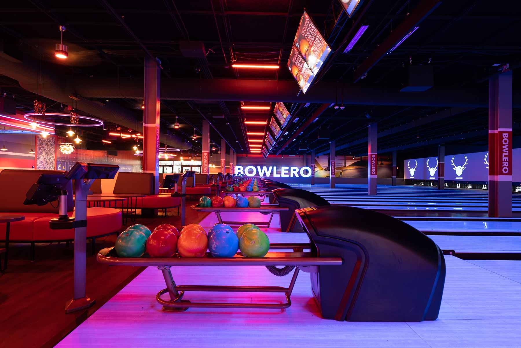 Electrifying Bowlero Bowling Fun, Shoes Included