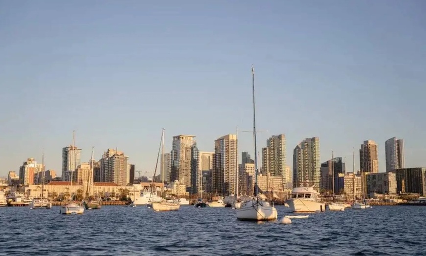 Image 4: Eco pedal boat rides for families and pets in San Diego Bay