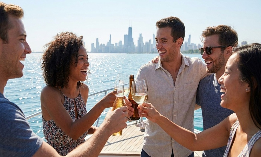 Image 2: 2 Hour Private Boat Tour with Skyline Views – Lake Michigan, Chicago