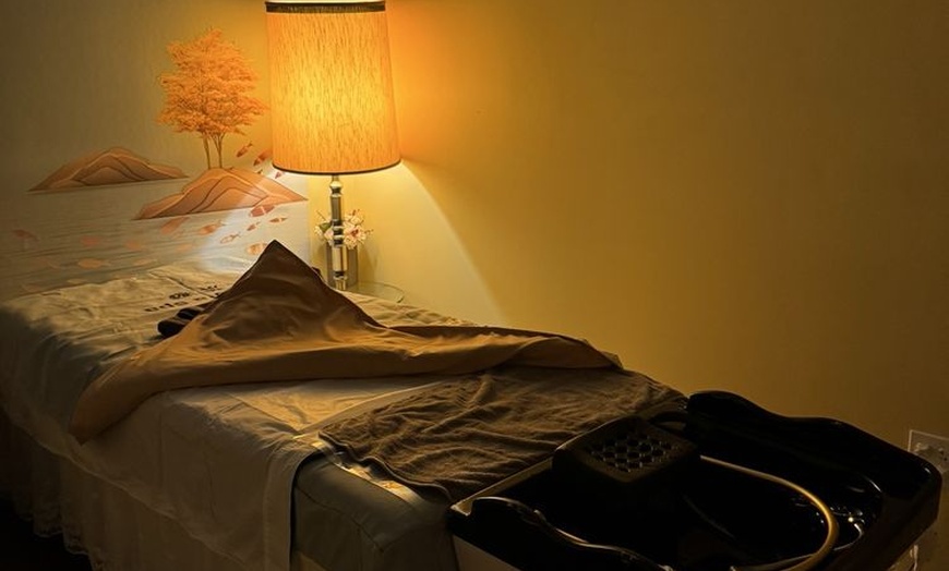 Image 4: 30-Min Scalp, 45-Min Foot/Leg, or Combined for One/Couples