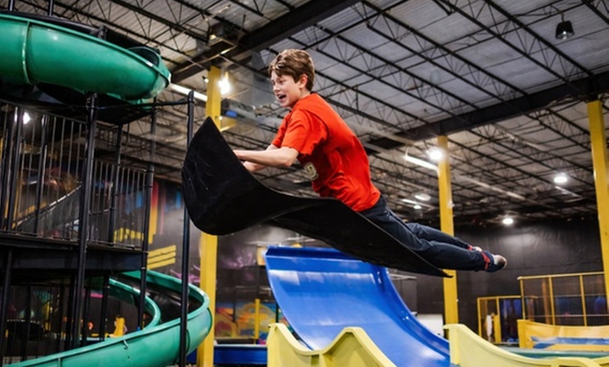 Image 2: (Up to 24% Off) Indoor Play Action at Slick City Mesa